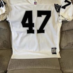 Tyrone Wheatley Authentic Oakland square Raiders Reebok Helmet Tag Jersey XXL 50. Jersey is used but is in overall good condition with custom raiders 