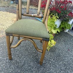 Vintage Bamboo Chairs 
