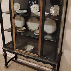 18th Century English Oak Hutch