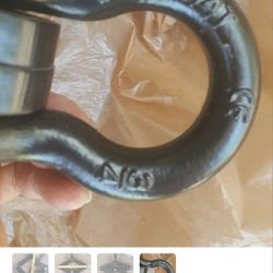 Pull Scissors clamp 3/4 ton