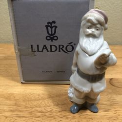 LLadro 1990 Santa Claus Ornament