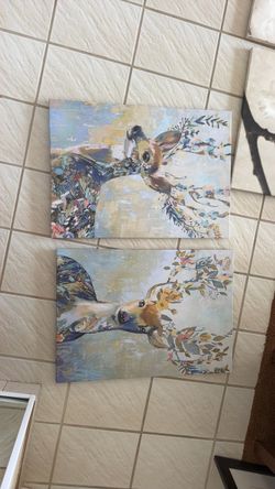 Two paintings