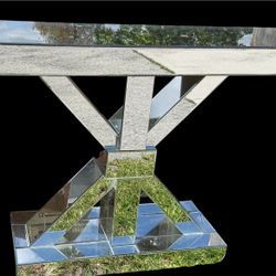 Mirrored table
