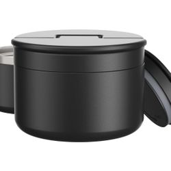 12oz Soup Thermo for Hot Food Kids Vacuum Insulated Food Jar Twist-Free Soup Thermo for Hot Food Kids Leakproof Stainless Steel Wide Mouth Lunch Conta