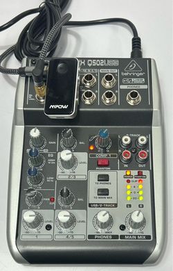 BEHRINGER XENYX Q 502 USB MIXER (#1485)