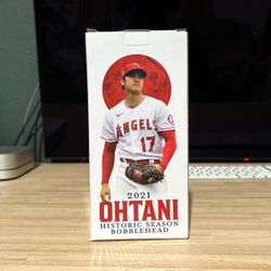 Ohtani Bobblehead (2021 Historic Season)