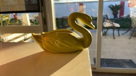 Vintage Bauer Pottery Light Green Glaze Med Sized