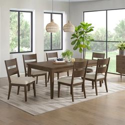 Costco Cortland 7-piece Dining Table Set $350/7pcs