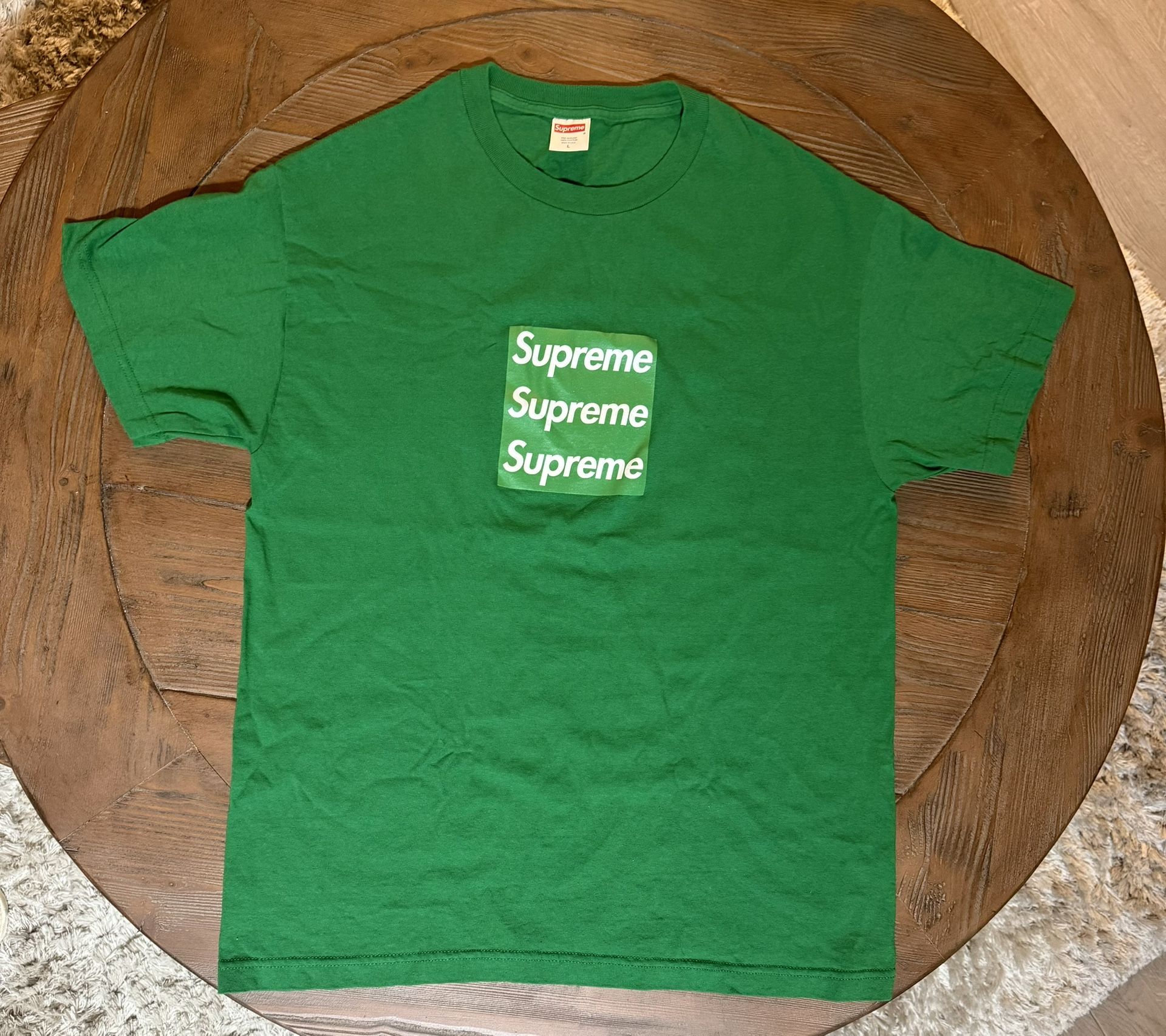 supreme ads pizza triple box logo