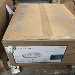 New Pedestal Sink Basin in White Vitreous China