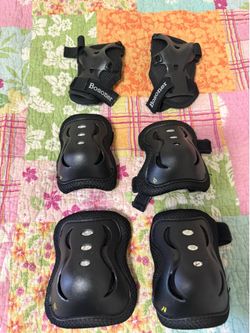 Safety pads for kids on scooters