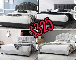 New queen bed