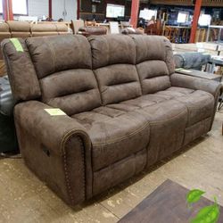 Creighton Double Reclining Sofas Couchs With İnterest Free Payment Options 