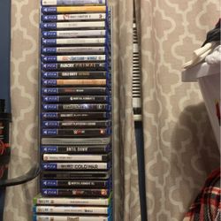 Playstation and wii u games 