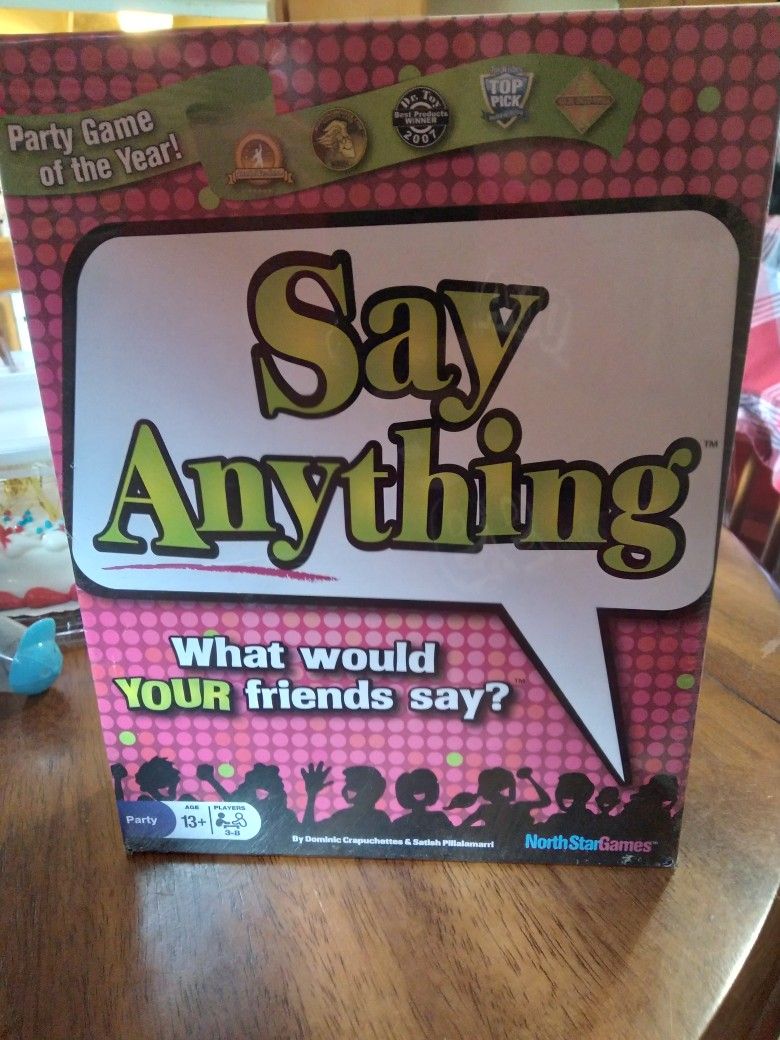 Say Anything Board Game