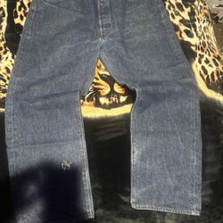 Washed 501s size 40 by 30