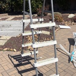 Above-Ground Pool Ladder – Heavy Duty – $150 Retail – Yours for $45 (70% Off – Don’t Miss It)