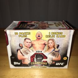 2014 Topps UFC Champions Trading Cards