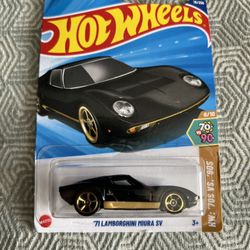 Hot Wheels Lamborghini Miura SV – Brand New | Black