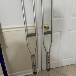 Unused Crutches