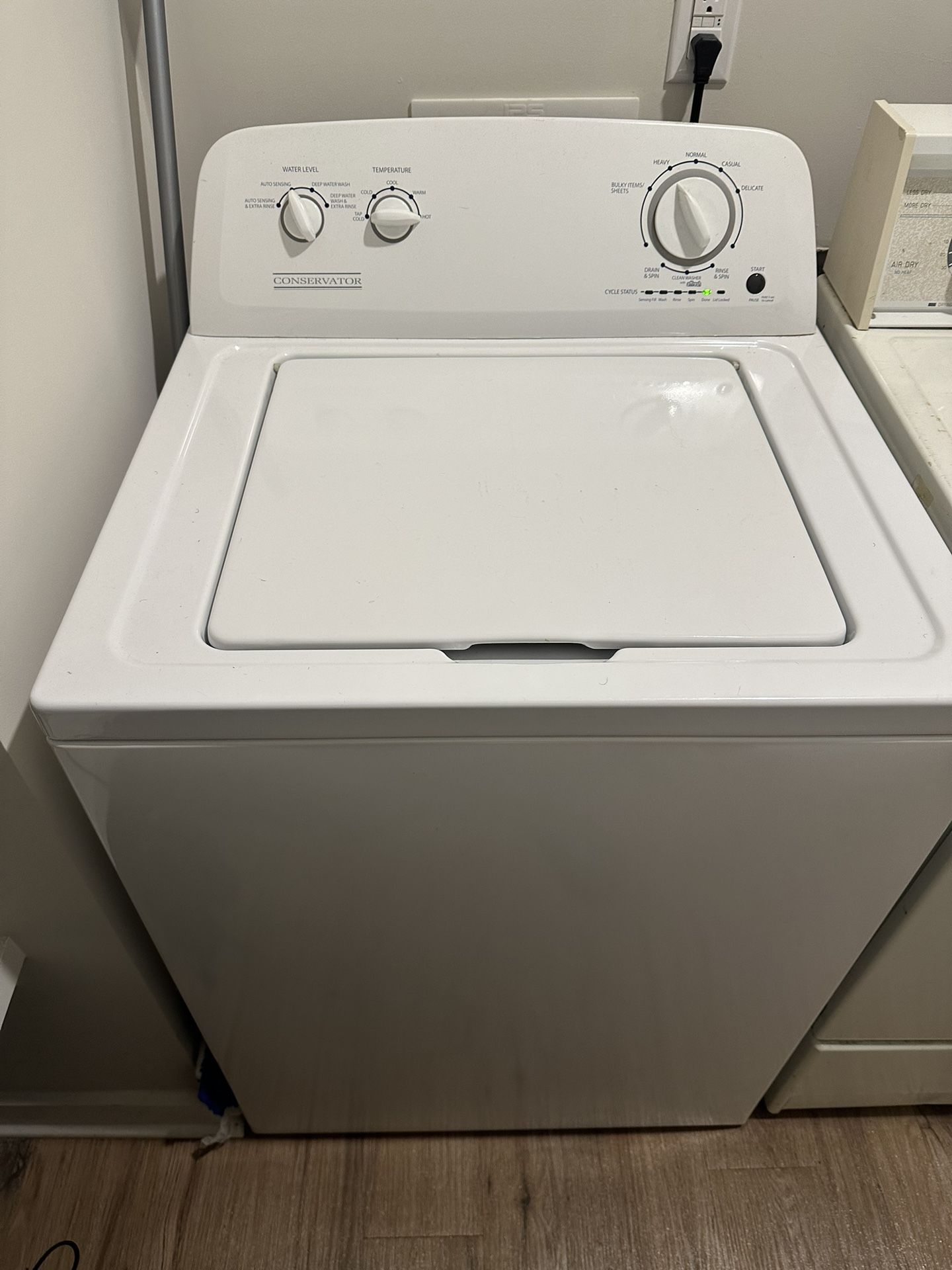 Conservator Washer (Like New) & Kenmore Dryer (Used)