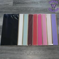 Gold Edge Floral Bouquet Wrapping Paper