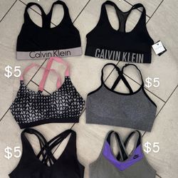 Women’s Sports Bras Calvin Klein Victoria’s Secret Nike