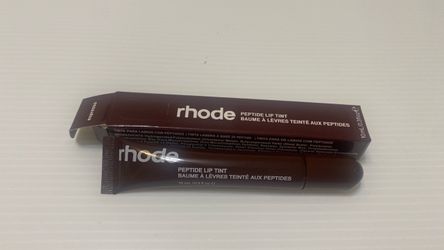 Espresso  lip gloss  and tint by Rhode