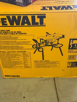 DEWALT DWE7491RS Jobsite Table Saw