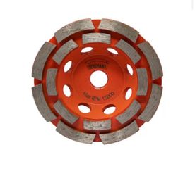 RIDGID 4 in. Diamond Double Row Cup Wheel =Tools-661