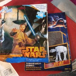 Star Wars puzzle & model