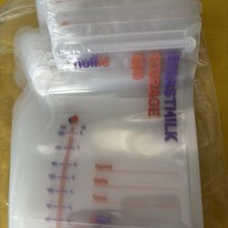 Breast milk bags