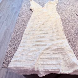 White Floral dress