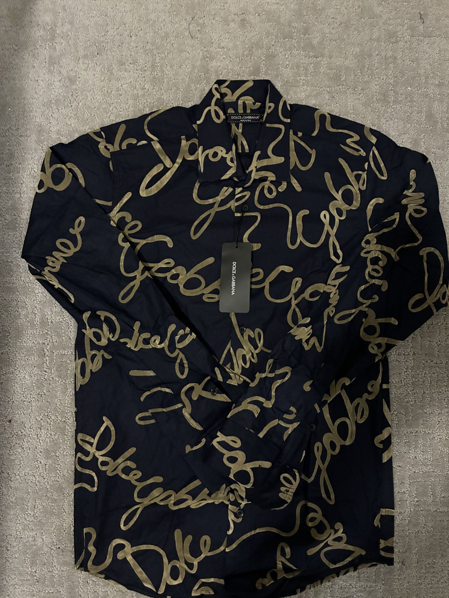 D.o.l.c.e G.a.b.a.n.a Dress Shirt. Size Small Medium Large Xl N 2xl