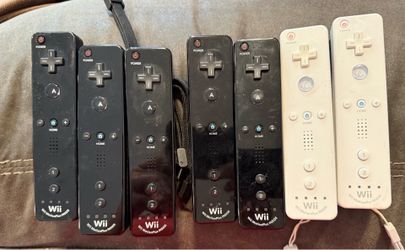 Nintendo Wii remotes controllers without motion plus $25 each pickup Inman Campobello SC area or ship, I also sale games, systems, steering wheels, & 