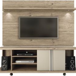 Laminated Wood Tv And Entertainment Center