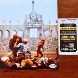 Mike Garrett USC Trojan Football 1965 Heisman Signed 8X10 Photo JSA COA