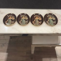 Vintage Pepsi cola Metal Tin Oval Tray