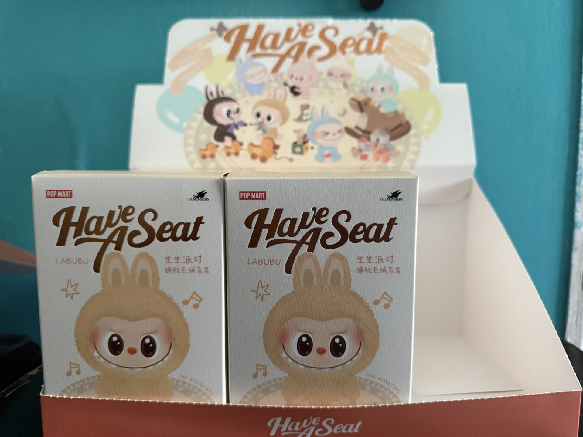 Pop Mart Have A Seat Series Labubu 100% Authentic.