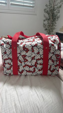 Hello kitty luggage bag