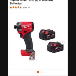 Milwaukee 2953 1/4” Impact Tool Kit $260 Brand New (latest Model)