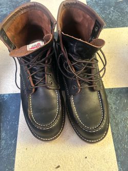 Red wings boots size 9