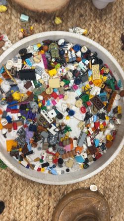 bulk of legos and mini figures