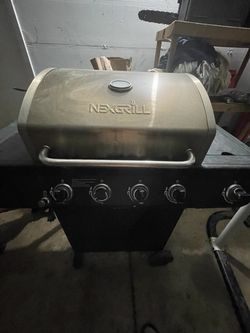 Nextgrill 5-Burner gas grill with side burner