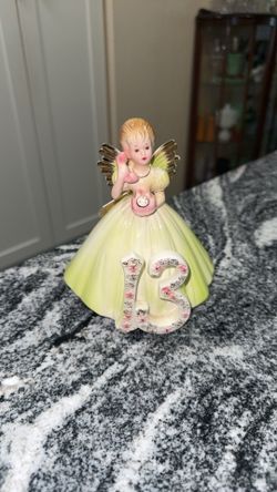 Vintage Josef Originals "Birthday Girls" Angel Age 13 Figurine