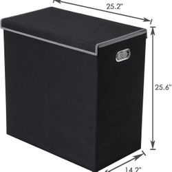 Heavy Duty Double Laundry Hamper