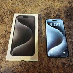 Iphone 15 Pro Max - 256GB - Unlocked