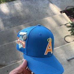 Los Angeles Angels “Day Breaker” fitted hat from Hat club