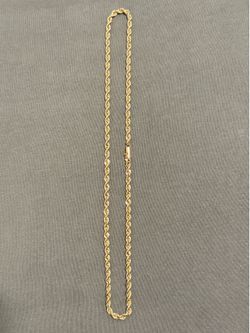 14k 4mm Rope Chain (Solid)