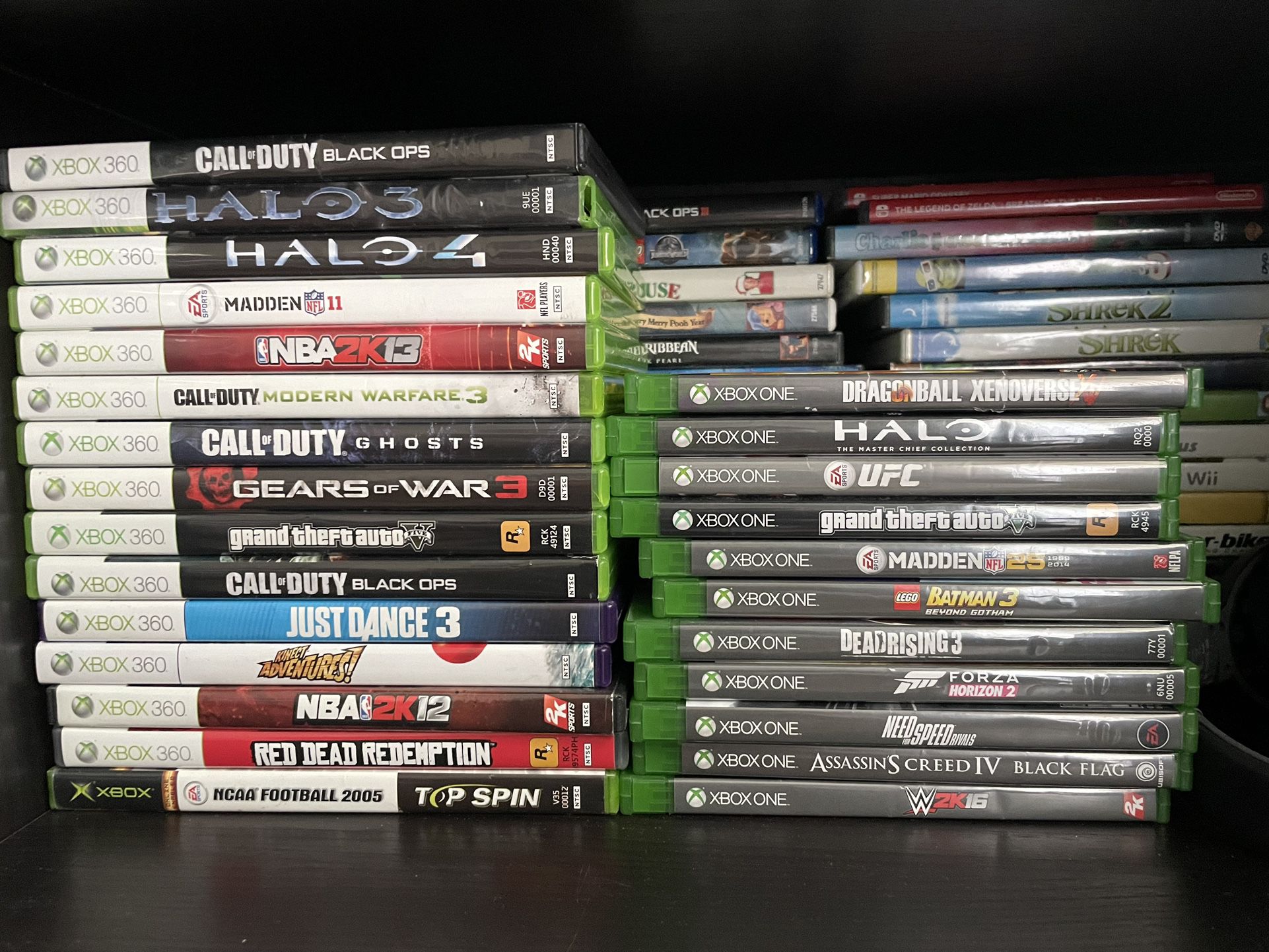 Xbox 360- Xbox One Games